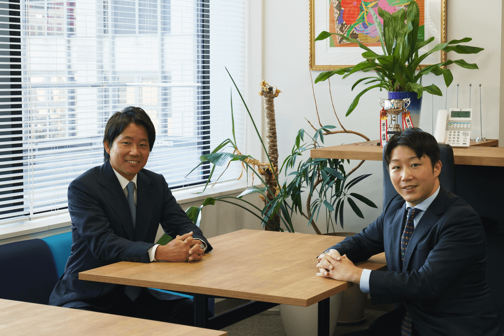 社長と企画部長