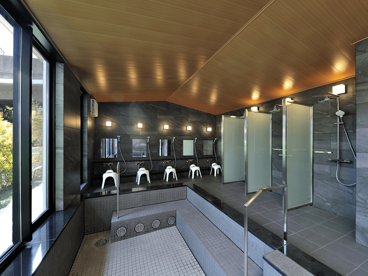 鶴見寮の大浴場