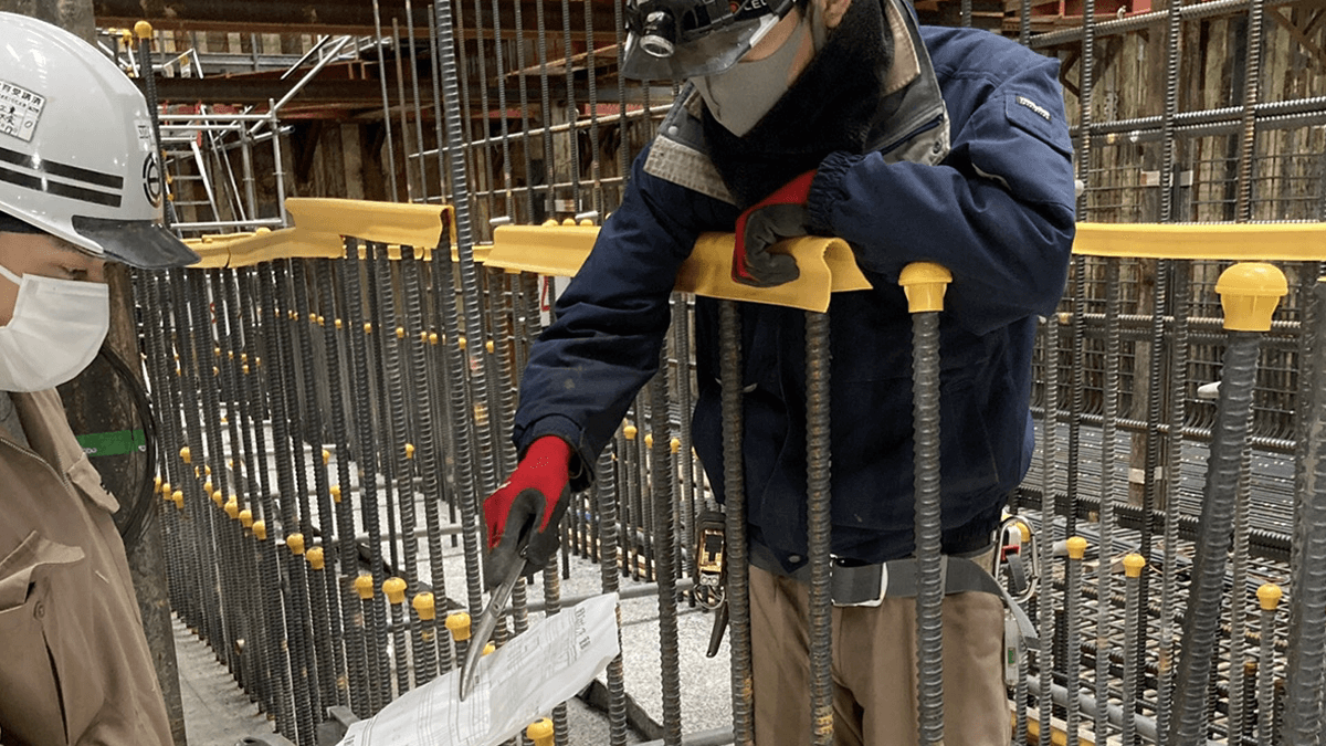 PM 16:00 施工計画とおりに進んでいるか進捗確認