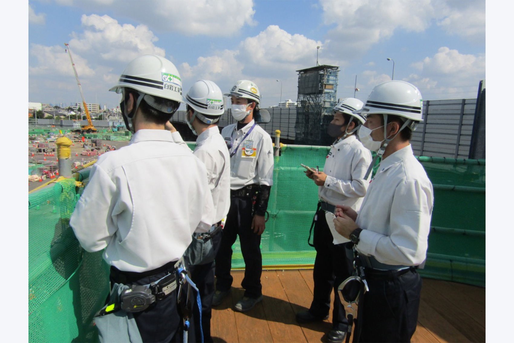 内定者の現場見学会を実施しました!