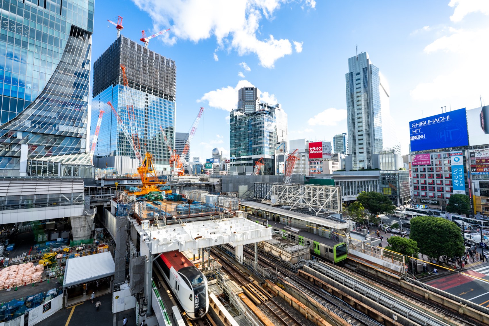 JR渋谷駅改良工事（北工区）
