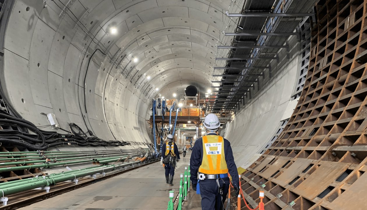 シールド工事の土木施工管理