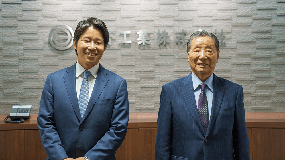 会長 × 社長 TOP対談