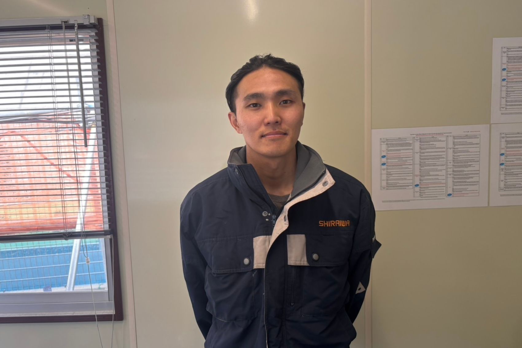 白岩工業社員インタビュー（逢坂さん／新卒入社）